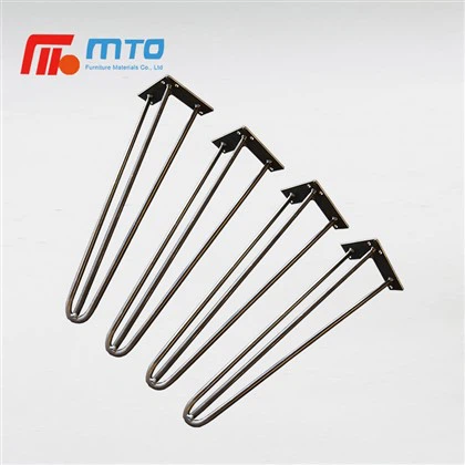 ステンレス製ヘアピン脚